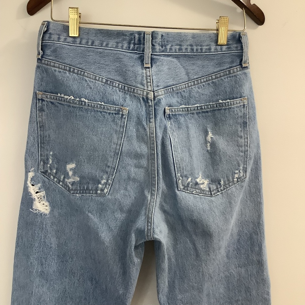 Agolde 90’s Jeans light Blue distressed - Picture 5 of 11
